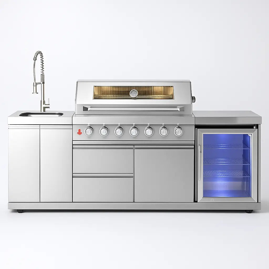 ArcticEdge Elite Stainless Outdoor Kitchen - Live Wise Industries