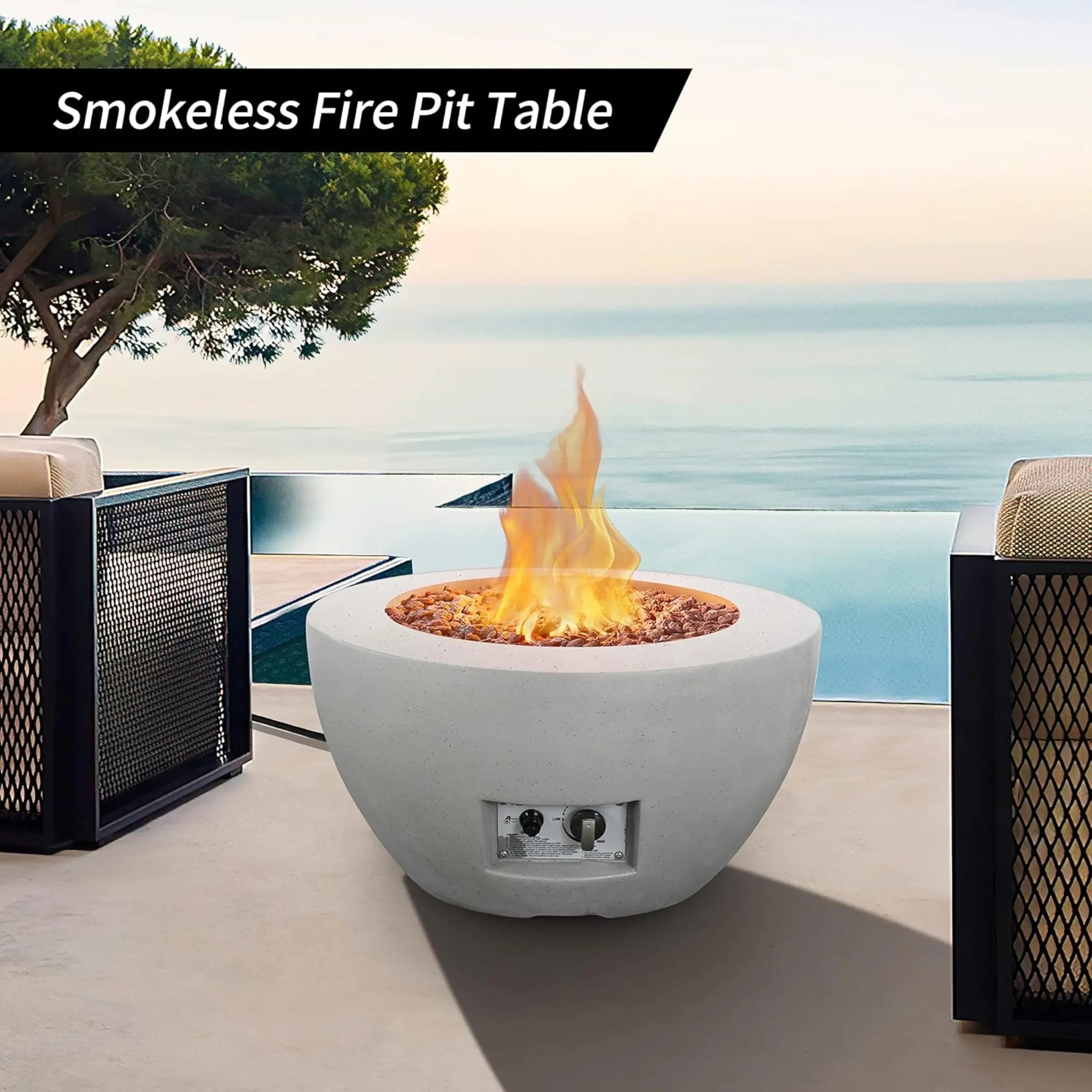 FerroGlow Precision Fire Bowl - Live Wise Industries